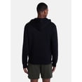 thumbnail image 4 of Athletic Works Men's and Big Men's Zip Up Fleece Hoodie Sweatshirt, Sizes XS-4XLT, 4 of 9
