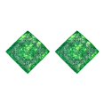 thumbnail image 4 of Minnieouse Pañuelo pequeño hecho a mano, pañuelo para la cabeza, pañuelos transpirables de Verde 2piezas, 4 of 6