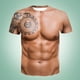 thumbnail image 5 of Camiseta Musculosa Con Estampado Digital Gráfico 3D, Manga Corta, Para Hombre, Halloween, XXL, Color De Piel, 5 of 8