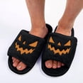 thumbnail image 5 of Basysin Women Halloween Slippers Slip On Soft Plush Warm House Shoes Fashion Fluffy Indoor Slippers Casual Home Footwear for Autumn Winter, 5 of 6