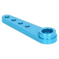 thumbnail image 1 of Servo Arm, Servo Horn Lengthened Durable Aluminum Alloy 25T 1/8 1/10 Universal  For Flap For Controlling Red,Blue,Silver, 1 of 8
