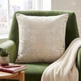 thumbnail image 2 of LR Home Milano Performance Blend Poly Filled Pillow in Beige/Gray, 20" x 20", 2 of 7