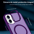 thumbnail image 4 of Funda Case Deluxe para iPhone 17 PÚRPURA Uso Rudo Compatible con MagSafe, Protección Antigolpes Resistente, PC + TPU, Diseño Elegante y Duradero, 4 of 7