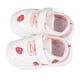 thumbnail image 4 of Zapatos para bebé con diseño de fresa, antideslizantes, suaves, cómodos, de moda, para caminar con agujeros transpirables, color rosa, talla 19, largo interior 14 cm/5,5 pulgadas, 4 of 15