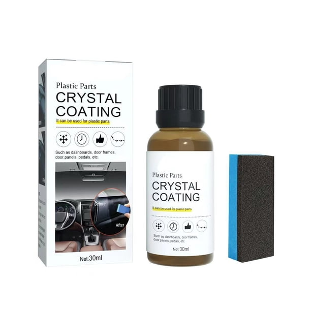 Agente restaurador de plásticos para automóviles 30 ml Agente restaurador de interiores