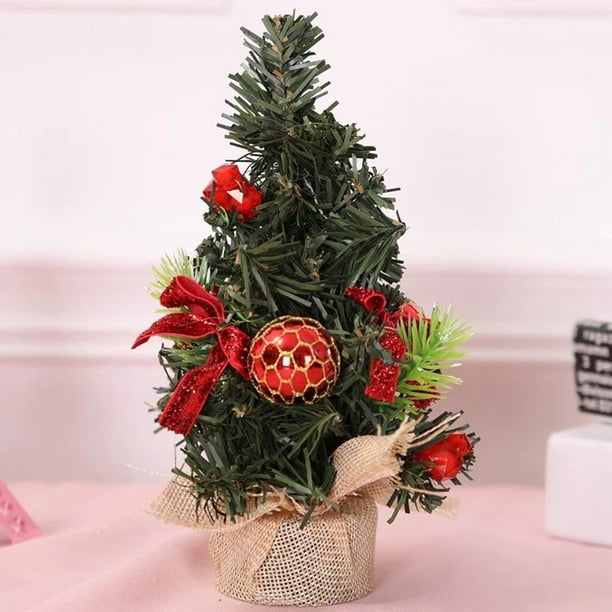 8inch Christmas Tree Ornaments Table Ornaments Small Tree