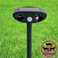 thumbnail image 5 of Repelente de insectos portátil, repelente solar, principio de detección por infrarrojos, repelente de aves ultrasónico estroboscópico para exteriores, 5 of 5