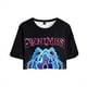 thumbnail image 4 of Pop cazadora para niña Hunters Boys Girls Fashion Round-Neck Group Panels T Shirt （Black）, 4 of 4