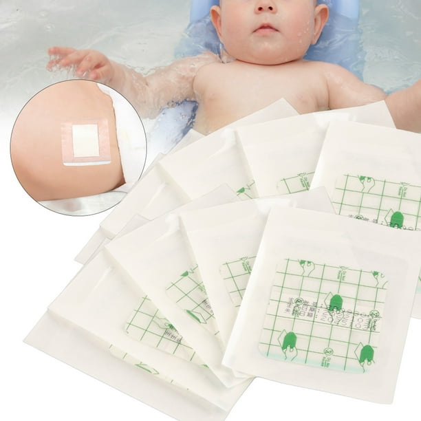 Pegatina del Ombligo de Bebés, Parche de Cordón Umbilical de Natación, Cómodo No Irritante Para La Piel Impermable Para El Binado Infantil Natación