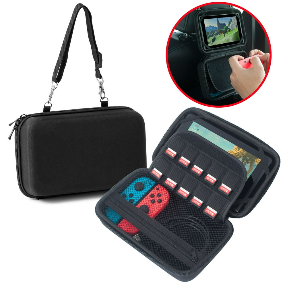 For Nintendo Switch Car Mounting Travel Carrying Case [Full Protection