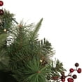 thumbnail image 4 of Northlight 36" Pre-lit Decorated Pine Cone and Berries Artificial Christmas Mailbox Swag, 4 of 4