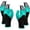 Green, variant on 2 Pairs Garden Gloves with Sturdy Claws – Quick & Easy Gardening Work Gloves