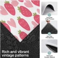 thumbnail image 3 of Strawberry Plants Fruit Heart White Pattern Kitchen Rugs Sets Of 3,Kitchen Runner Rugs Non Skid Washable,Decorative Kitchen Floor Mats for Kitchen,Sink,Laundry,17"x30"+ 17"x47" + 17"x59", 3 of 6