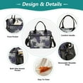 thumbnail image 3 of Ckdifva Grapes and Leaves Cooler Bag Cooler Cooling Tote Lunch Bag Lunch Box Front Pocket with Shoulder Strap, 3 of 6