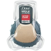 Dove Men Plus Care Active Clean Shower Scrubbing Tool, Maximum Body Scrub - 1 Ea, 2 Pack