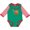 Green and Red, variant on Inktastic Basketball Swish Boys or Girls Long Sleeve Baby Bodysuit