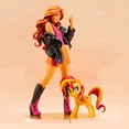 thumbnail image 1 of Figura de acción del juego My little Pony Bishoujo, estatua de Pinkie Pie Fluttershy, chica de Anime japonés, juguete de colección de PVC, modelo de muñeca Figma QYM unisex, 1 of 2