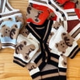 thumbnail image 2 of Pet Clothes Autumn Winter Medium Small Dog Knitted Sweater Cartoon Pattern Warm Wool Kitten Puppy Sweet Cardigan Chihuahua Pug ShopWise Round, 2 of 9