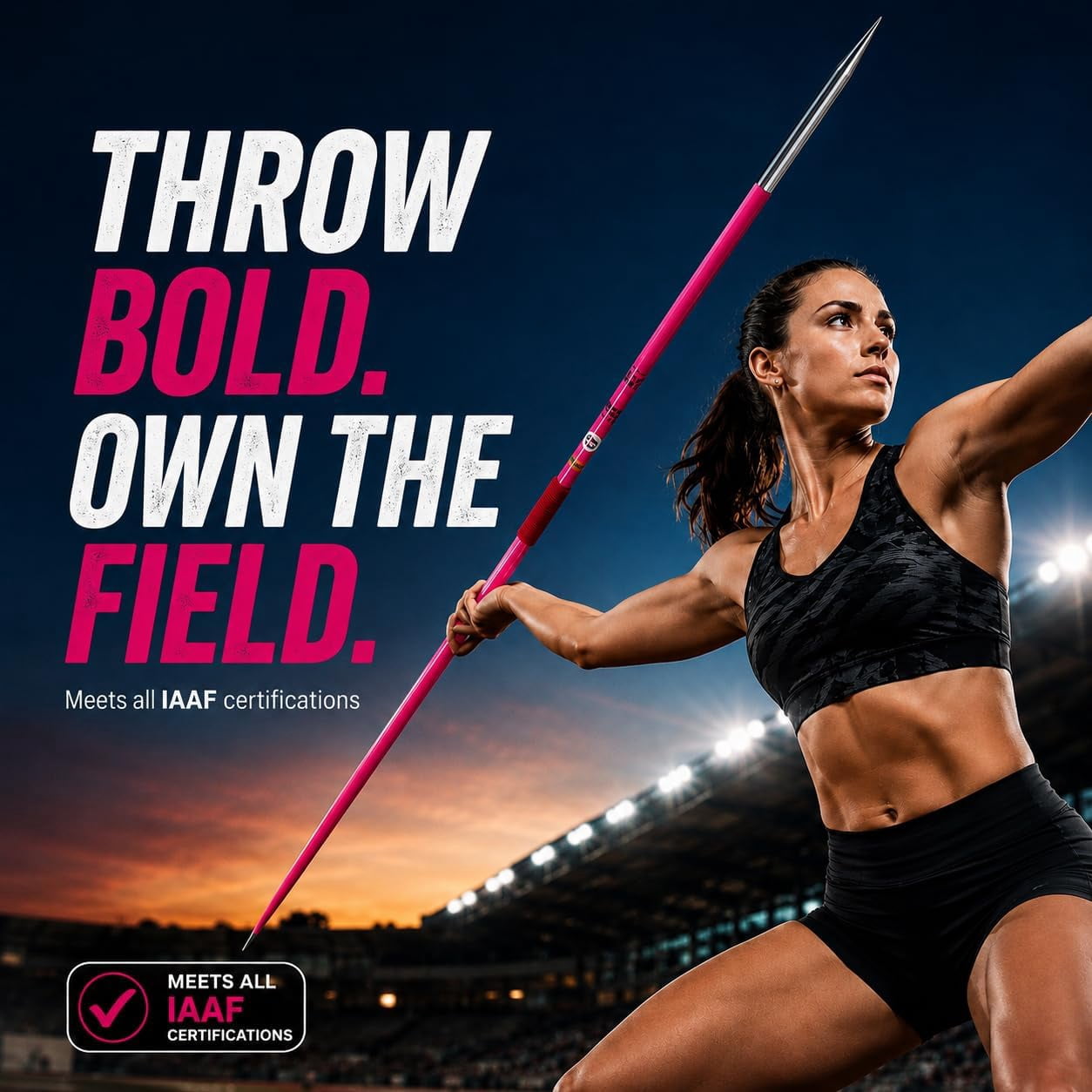 Amber Fight Gear Conqueror 300 Mastering Track and Field Competition Throws