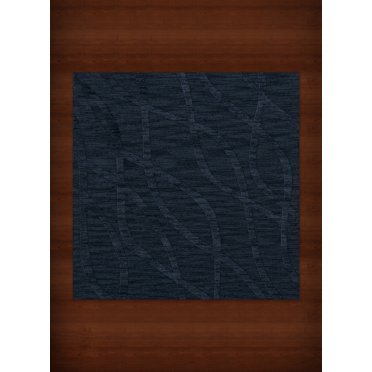 Dalyn Dover Area Rug DV10 Dv10 Navy Swirls Waves 8' x 8' Square