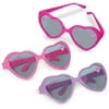 Disney Minnie Mouse Glitter Heart Sunglasses, 6pk