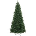 thumbnail image 1 of HOMCOM 6ft Artificial Christmas Tree with Auto Open, Steel Base, Green, 1 of 9