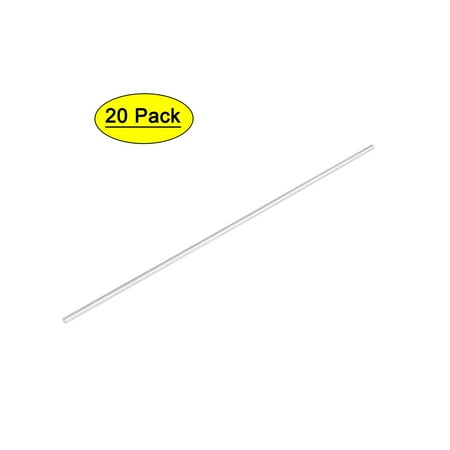 

Unique Bargains 20 Pcs Steel Rod Bar Round Stock Lathe Tools 1.5mm Dia 100mm Length
