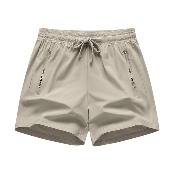 Fengactive Women's Running Shorts Quick Dry Lightweight Athletic Shorts with Zipper Pockets