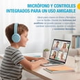 thumbnail image 4 of Audífonos Inalámbricos para Niños, Diadema con Bluetooth y Micrófono, 4 of 9