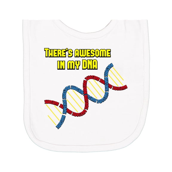 Inktastic Awesome Dna Newborn Bib