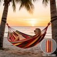thumbnail image 4 of Outdoor amacas Garden Camping Hammock,Portable Hammock for Patio Yard Garden Backyard Porch Travel, 4 of 11