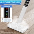 thumbnail image 2 of Steam Mop Cleaner High-temp for Floor Cleaning,Handheld Detachable with Multiple Adjustable Mode for Deep Cleaning,Sanitizing with 2 Steam Mode and XL Removable Water Tank for Floors,Kitchen, Bathroom, 2 of 8