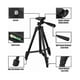 thumbnail image 2 of Smartphone Stand, iPhone Stand 42 inch 106 cm Lightweight Aluminum, Smartphone Stand for Camera (Black), 2 of 5