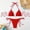 Red, variant on Women's Triangle Bikini Set Halter Heart Metal Decor Side Tie Two Piece Swimsuit Blue S