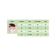 thumbnail image 4 of ZAXARRA Infant Baby Girl Sweatshirt Jumpsuit Solid Color Round Neck Ruffled Long Sleeve Romper Toddler Clothes, 4 of 6