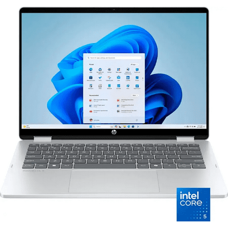HP OmniBook 5 Flip 14” Full HD+ 2-in-1 Touchscreen Laptop, Intel Core 5 120U, 8GB RAM, 512GB SSD, Windows 11 Home