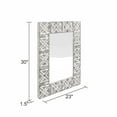 thumbnail image 7 of Polina Distressed Metal Wall Mirror with Embossed Frame by Aspire, 7 of 7