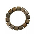 thumbnail image 4 of EOEMY Green Sandalwood Bracelet Vintage Bracelet Carving Wood Carving Men And Women-1, 4 of 4