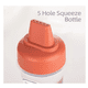 thumbnail image 4 of 3 Botellas Dispensadoras Catsup Salsa Mayonesa Crema 12 Oz Malubero Gris Rojo Negro, 4 of 5