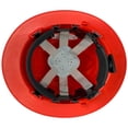 thumbnail image 4 of Casco de seguridad Texas America Ridgeline de ala completa, 6 puntos, rojo, 4 of 5