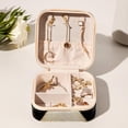 thumbnail image 6 of Panda Sunflower Travel Portable Square Jewelry Box for Rings Earrings Necklaces Bracelets Girls Women Display Case Holder Organizer Stand Storage Box, 6 of 6