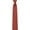 Rust, variant on Men's Solid Color Pre-Tied Zipper Neck Tie - Rust