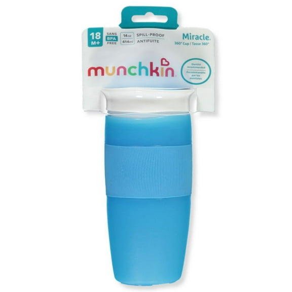 Munchkin MIracle 360 Degree Cup (14 oz.) Color: blue Size: one size
