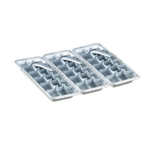 RETRO ALUMINUM ICE CUBE TRAY (SET OF 2)