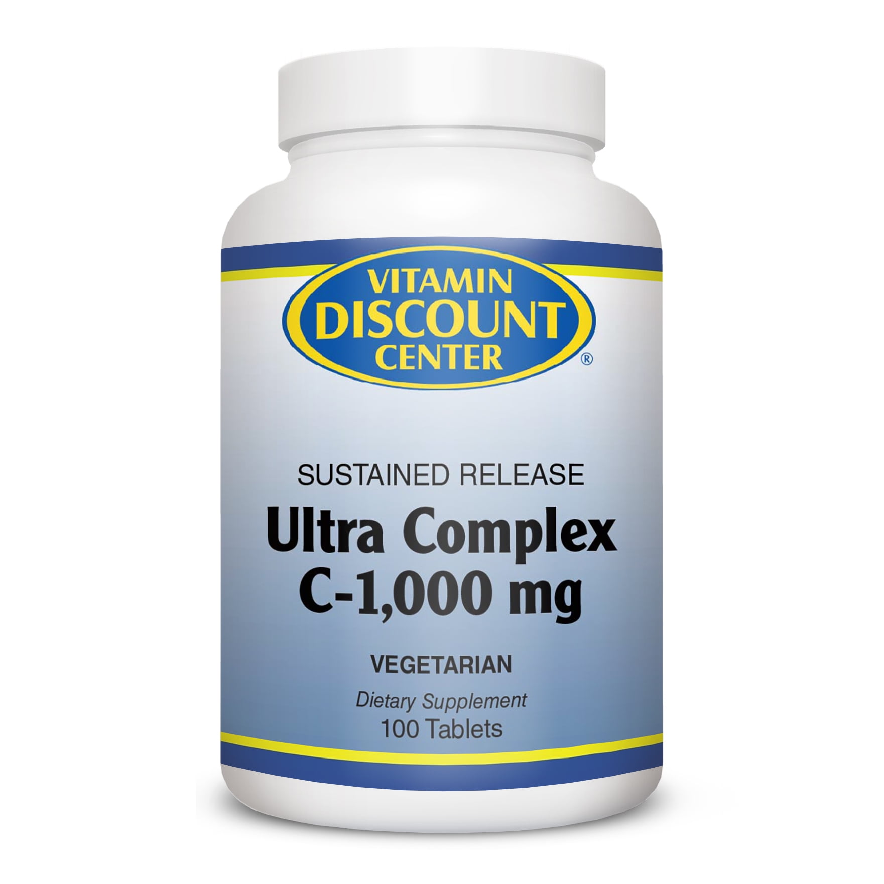 Ultra Complex C1000mg by Vitamin Discount Center 100 Tablets Vitamin C