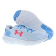 thumbnail image 4 of Under Armour Charged Rogue 3 PS Girls Shoes Size 7, Color: Halogen Blue/Tonic/Pink Shock, 4 of 5