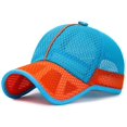 thumbnail image 1 of Summer Small Kids Breathable Quick Dry Mesh Baseball Cap Boy Gir Sun Hat, 1 of 7