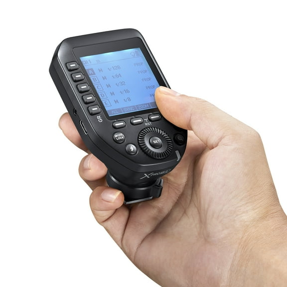 XPROII-S 2.4G Wireless Flash Trigger Transmitter TTL Autoflash 1/8000s HSS Large LCD Screen 32 Channels 16 Groups Replacement For  Cameras