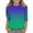 01-Green, variant on DJskiyers Girls T Shirts Casual Summer Tops Round Neck Cute Printed Tees Trendy Loose Fit Blouses Comfy Athletic Shirts Sizes 3-12