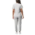 thumbnail image 4 of Women Scrubs Sets Comfortable V-Neck Scrub Top and Jogger Pants Quick Dry Nursing Scrubs Set Stretch Medical Uniform Suits with Multi Pocket for Nurse Esthetician White XL, 4 of 5